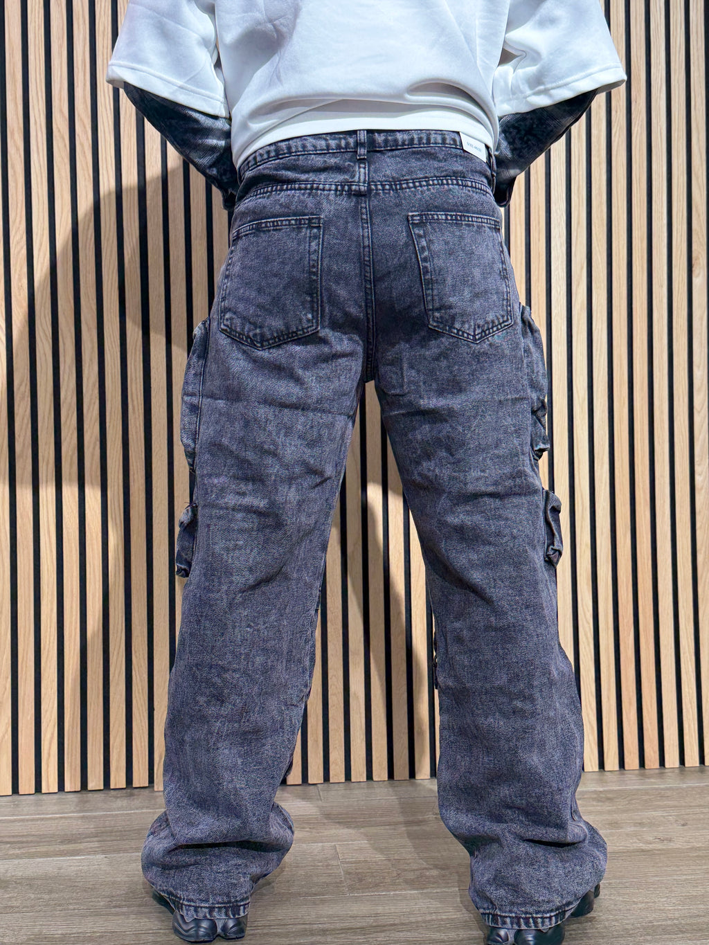 Cargo baggy full zip