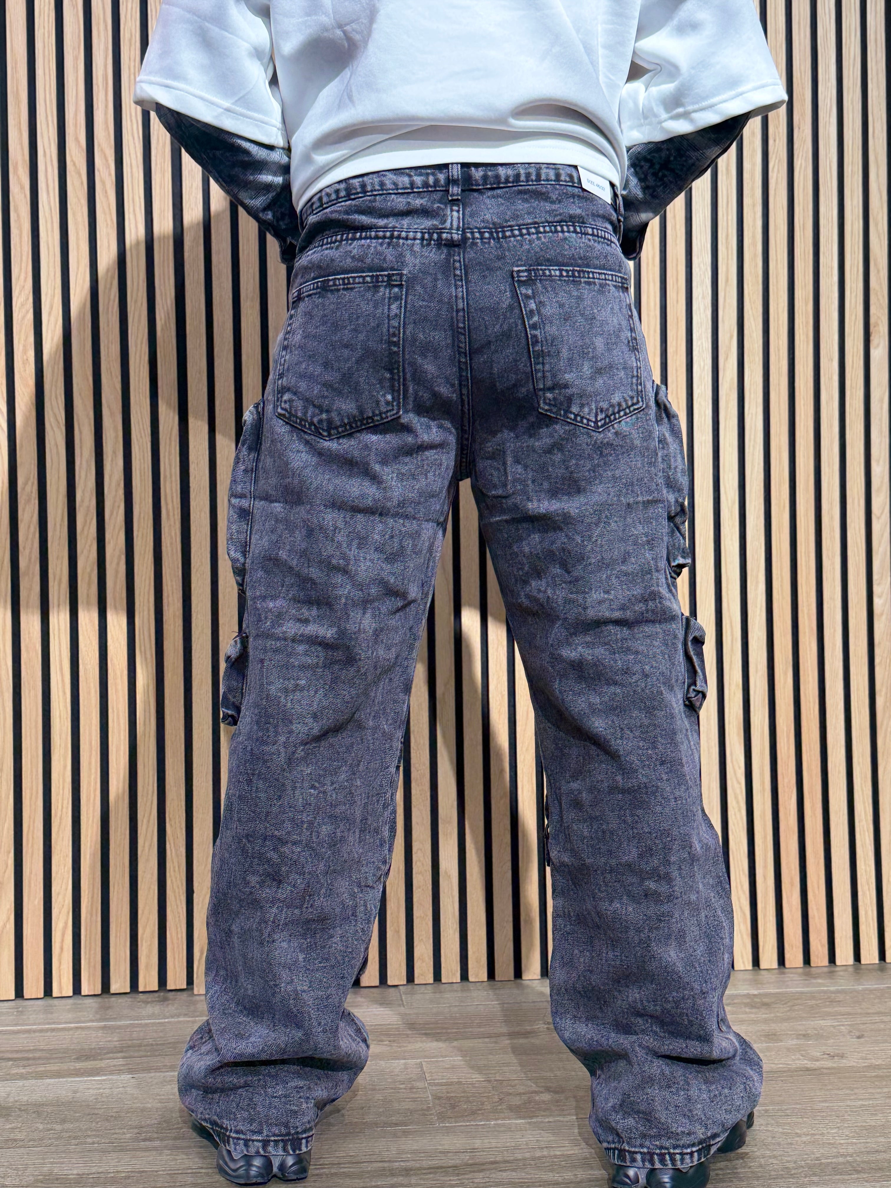 Cargo baggy full zip
