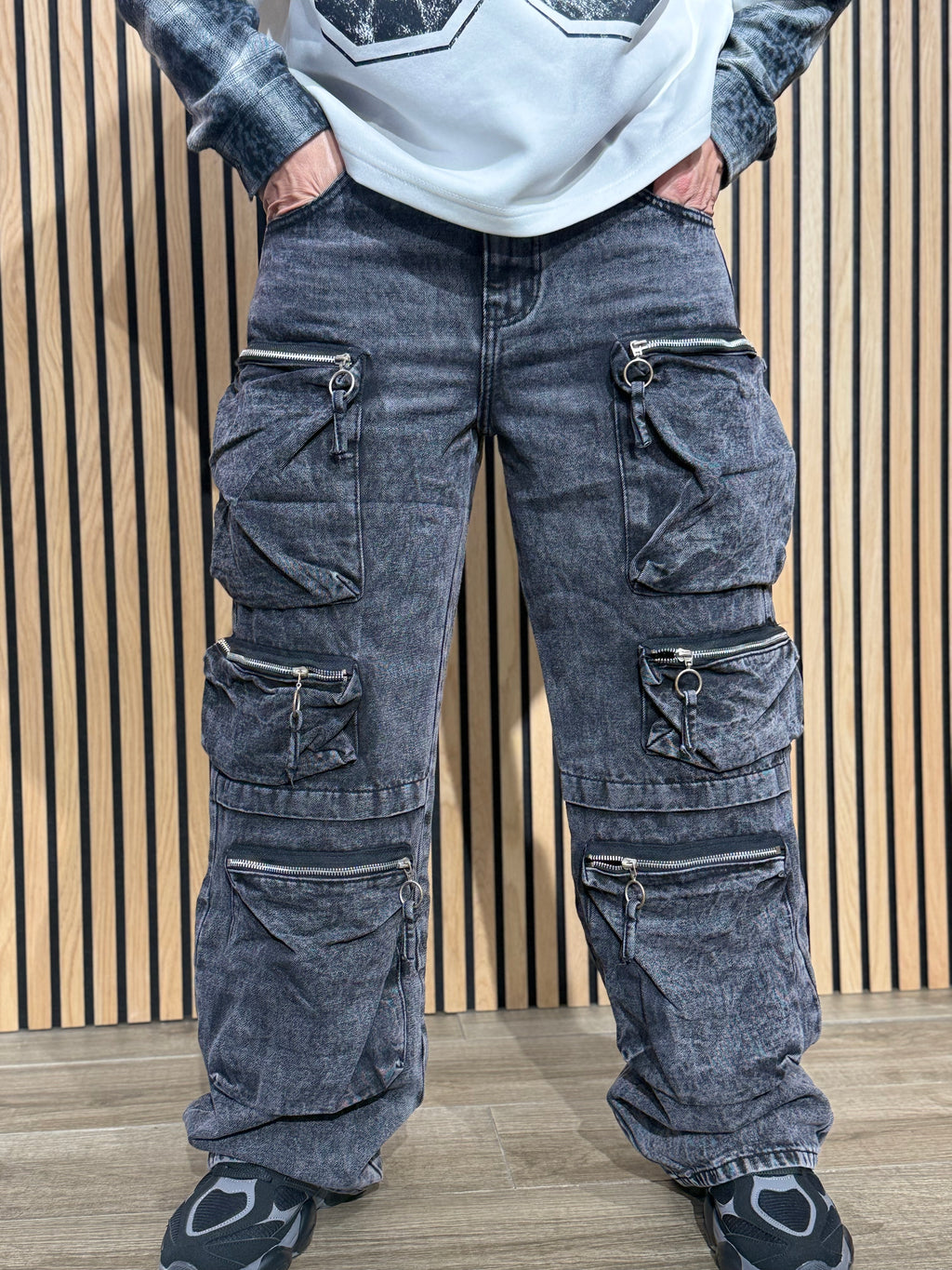 Cargo baggy full zip