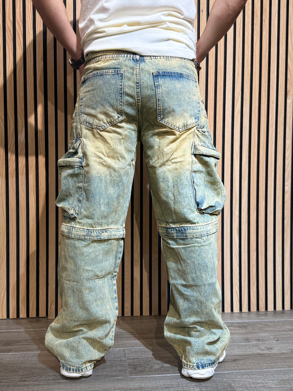 Cargo baggy sabbia