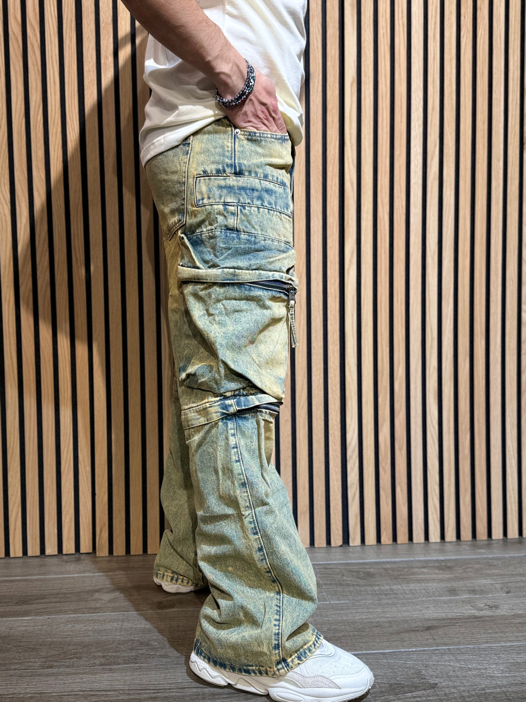 Cargo baggy sabbia