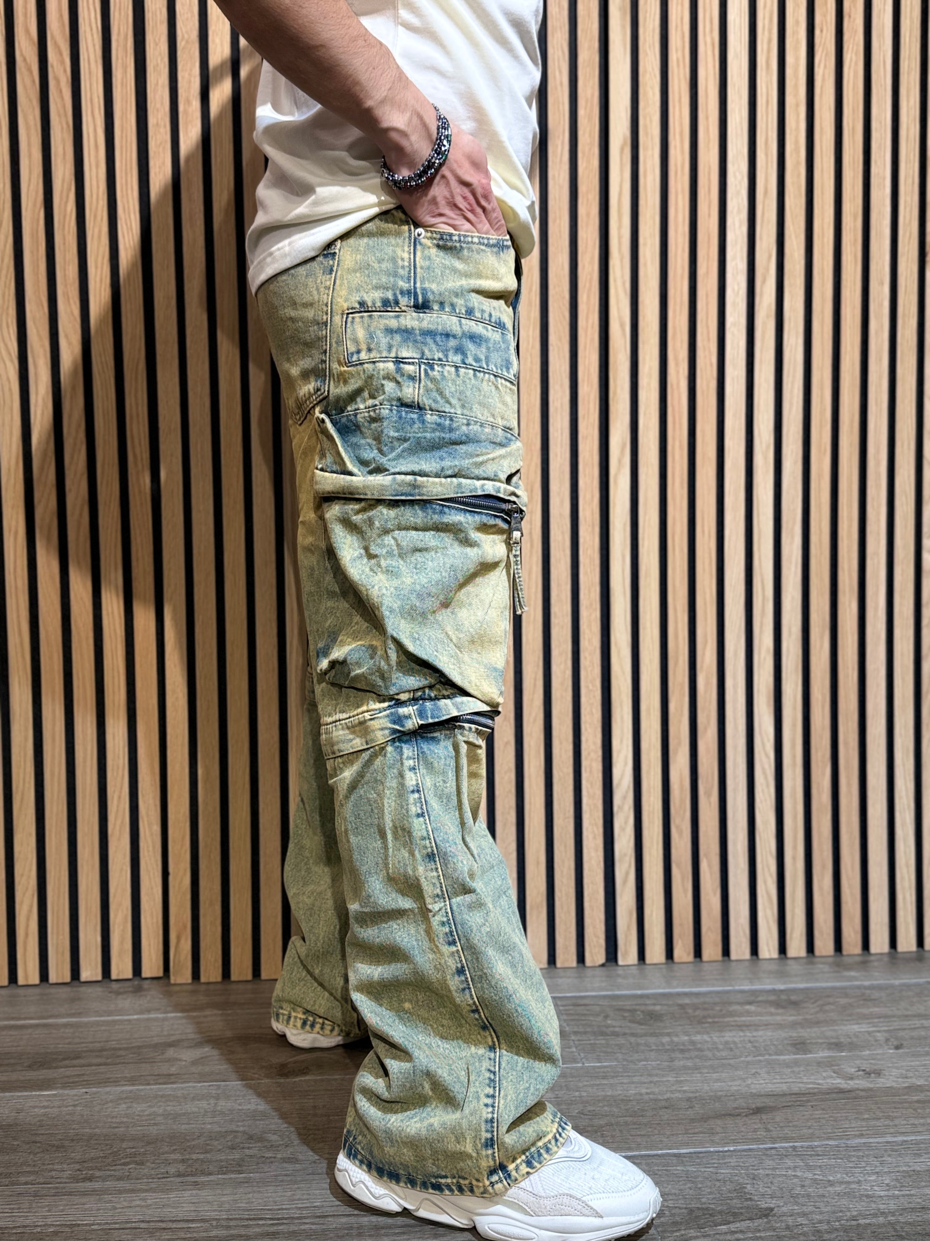 Cargo baggy sabbia